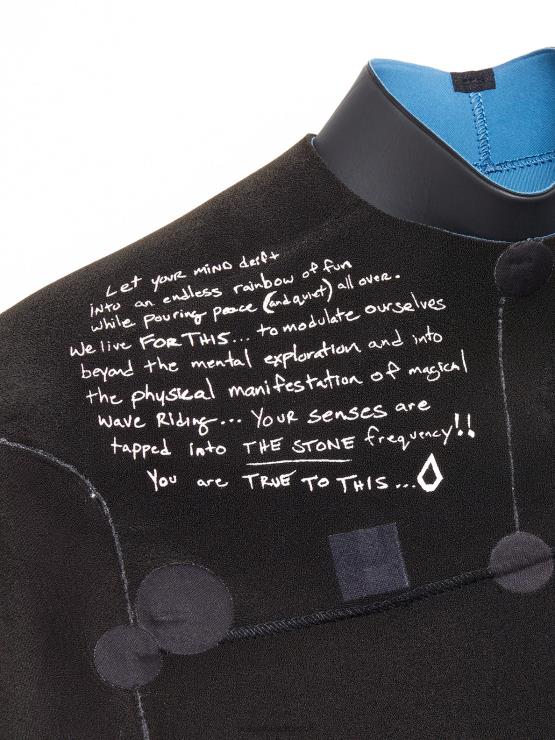 garçons Volcom bleu cruzer modulateur 2mm chest zip fullsuit manches courtes ZJ48F1366