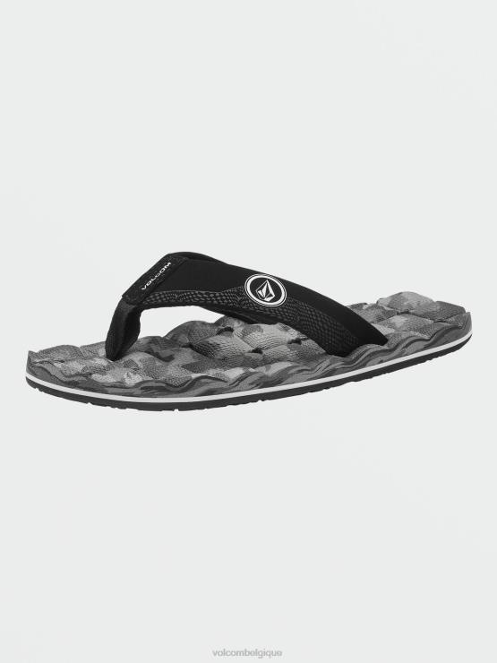 garçons Volcom nouvelle mode grandes sandales de jeunesse inclinables ZJ48F1314
