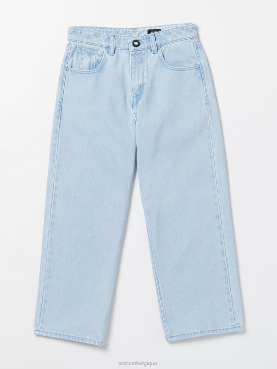 garçons Volcom bleu clair pantalon en denim gonflé ZJ48F1281
