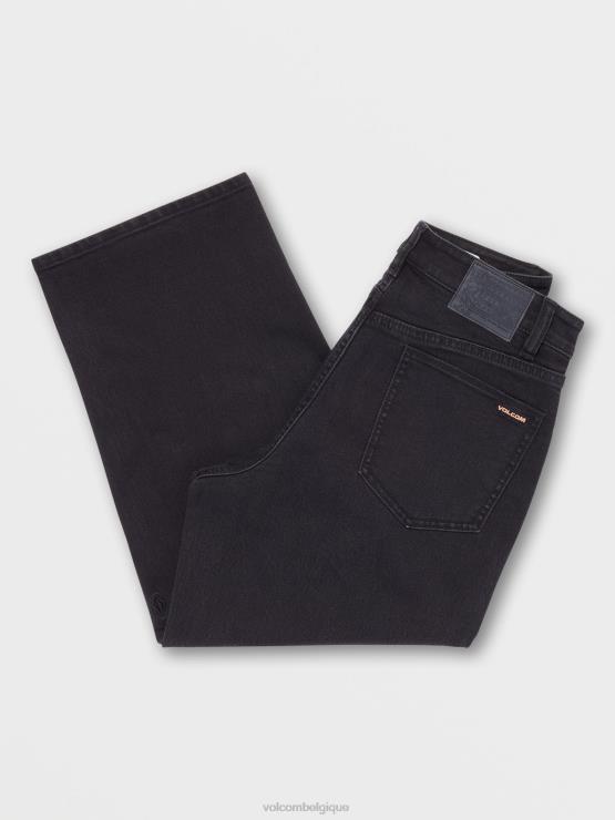 garçons Volcom coupure électrique pantalon en denim gonflé ZJ48F1282