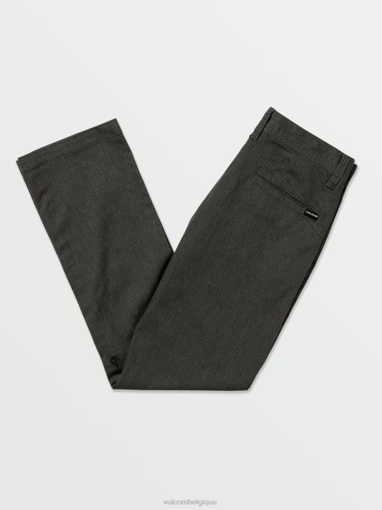 garçons Volcom bruyère anthracite pantalon chino stretch moderne frickin ZJ48F1270