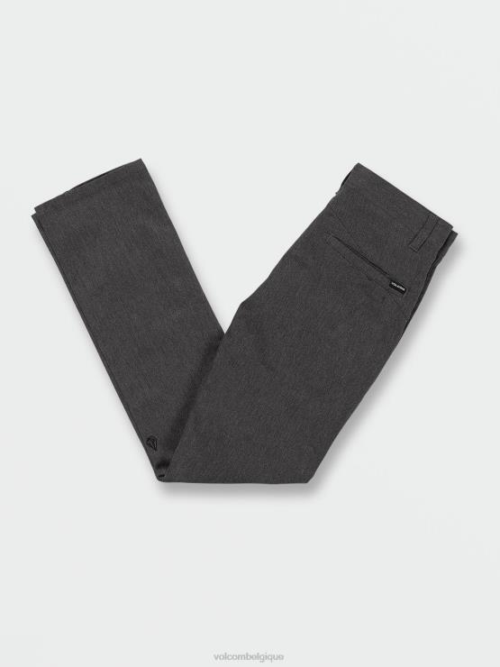 garçons Volcom bruyère anthracite pantalon chino stretch moderne frickin ZJ48F1270