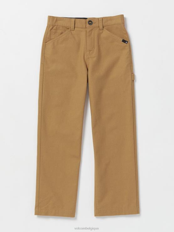 garçons Volcom le tabac pantalon kraft ZJ48F1265