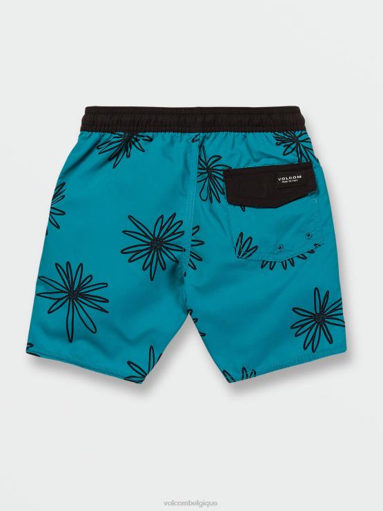 garçons Volcom bleu électrique troncs polly pack ZJ48F1247