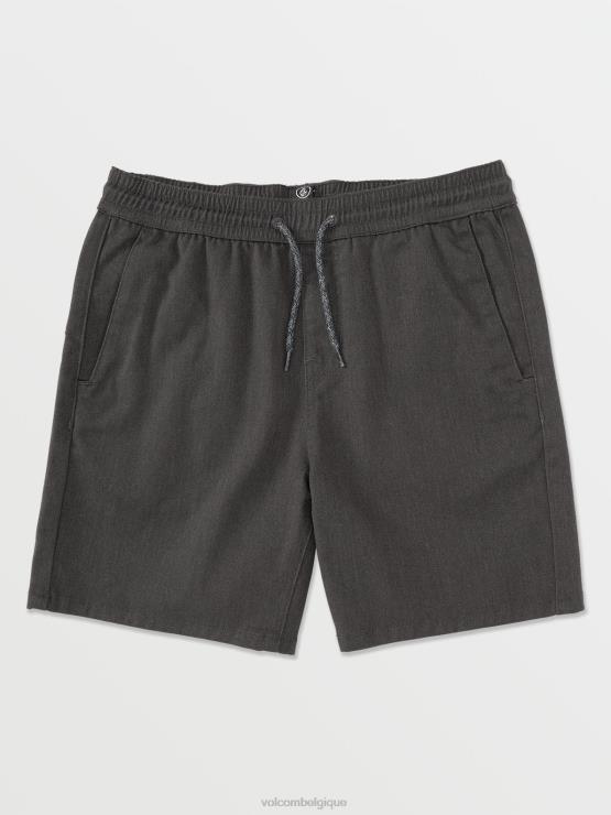 garçons Volcom bruyère anthracite frickin short élastique ZJ48F1218