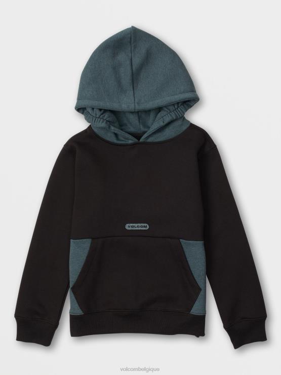 garçons Volcom noir sweat à capuche forzee ZJ48F1188