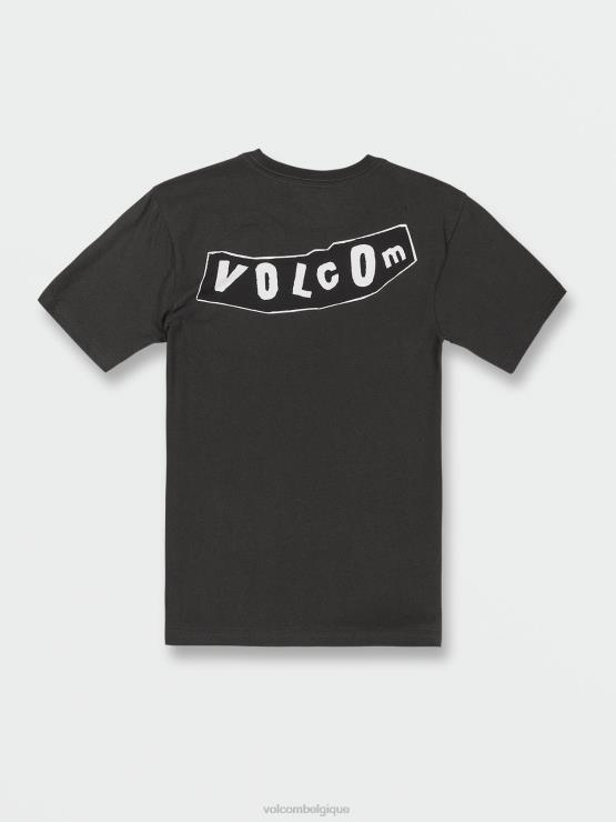garçons Volcom millésime noir t-shirt original à manches courtes ZJ48F1119