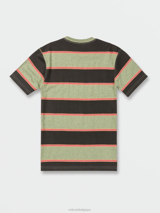 garçons Volcom vieux Moulin chemise bandstone à manches courtes ZJ48F1143