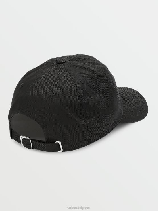 femmes Volcom noir chapeau de papa de pierre de cercle ZJ48F977
