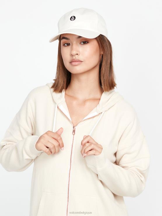 femmes Volcom étoile blanche chapeau de papa de pierre de cercle ZJ48F978