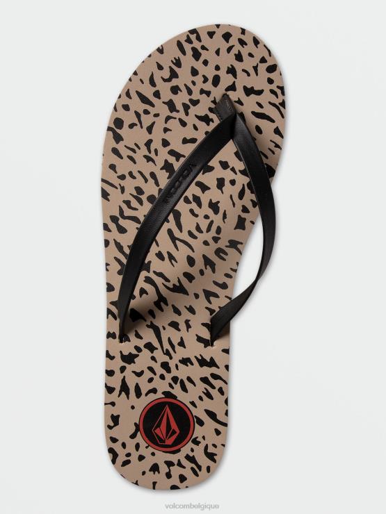 femmes Volcom empreinte d\'animal color me sandale de printemps ZJ48F1031