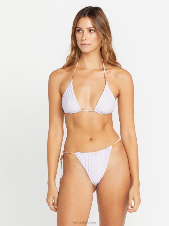 femmes Volcom multi haut de bikini triangle ride the wave ZJ48F1067