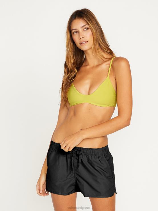 femmes Volcom noir boardshort simplement core 2"^ noir ZJ48F1099