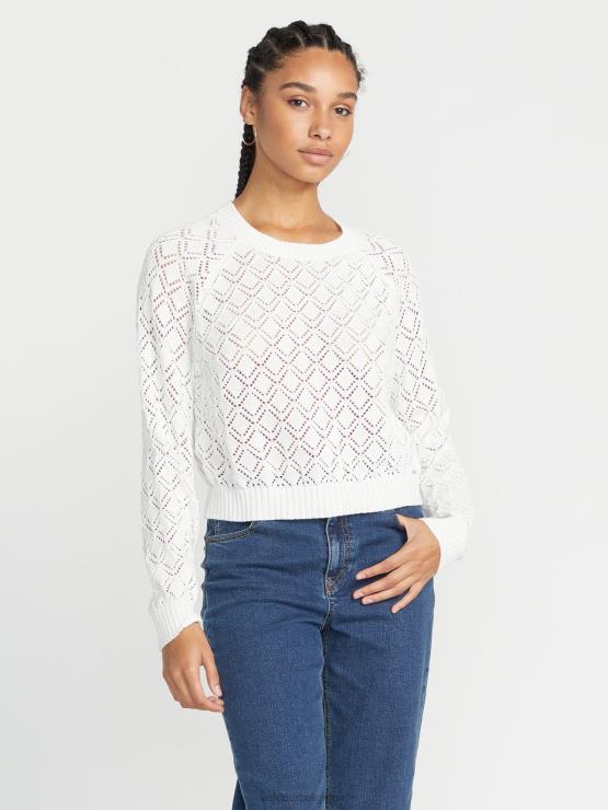 femmes Volcom étoile blanche pull coquillages ZJ48F862