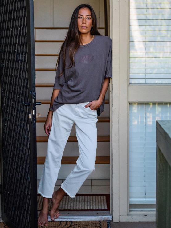 femmes Volcom lumière de pierre partout pantalon à taille haute ZJ48F940