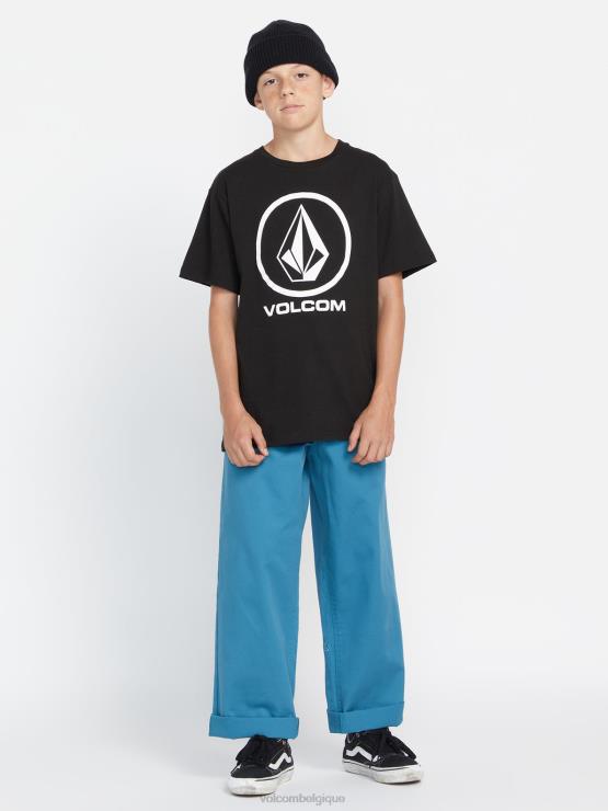 femmes Volcom port bleu pantalon de skate thisthatthem ZJ48F906