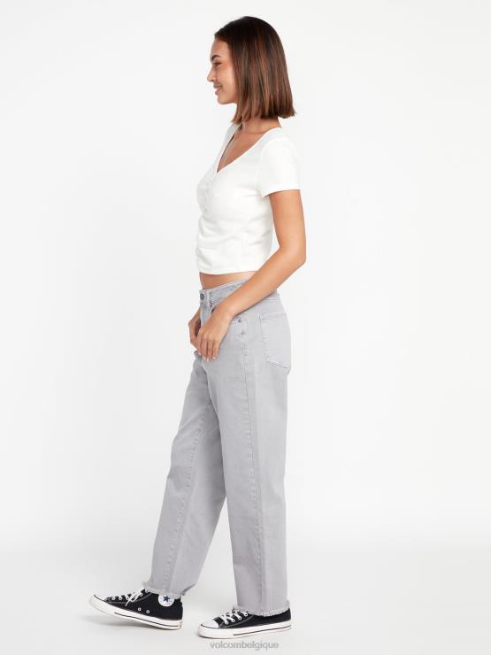 femmes Volcom rayon de lune pantalon à taille haute ZJ48F961
