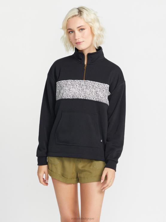 femmes Volcom coupure électrique sweat-shirt à encolure montante stone stacked ZJ48F843