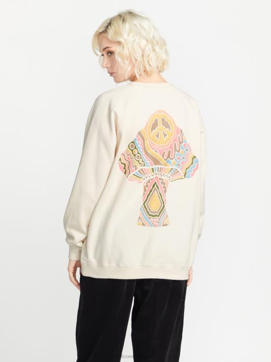 femmes Volcom nuage sweat ras du cou stone magic boyfriend ZJ48F838