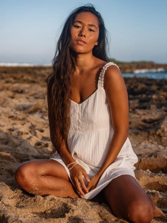 femmes Volcom étoile blanche une robe ample ZJ48F877