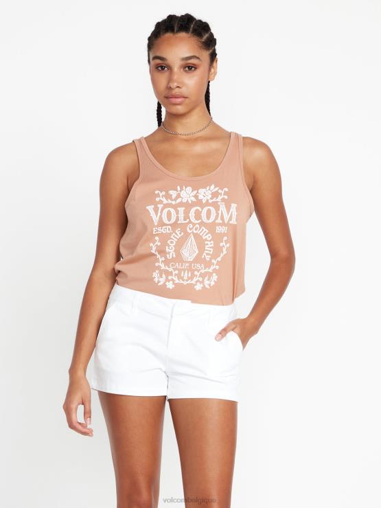 femmes Volcom blanc short frochickie ZJ48F955