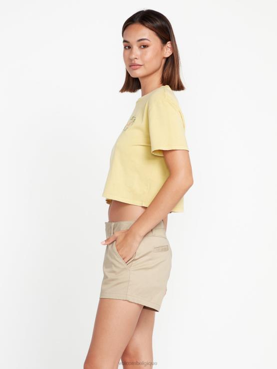 femmes Volcom bronzage oxford short frochickie ZJ48F956