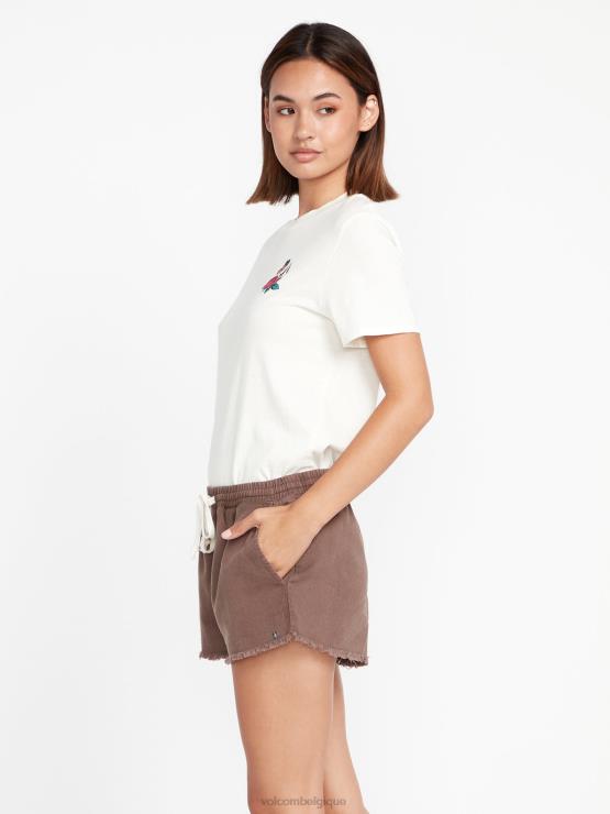 femmes Volcom gris ardoise short en pierre strutin ZJ48F938