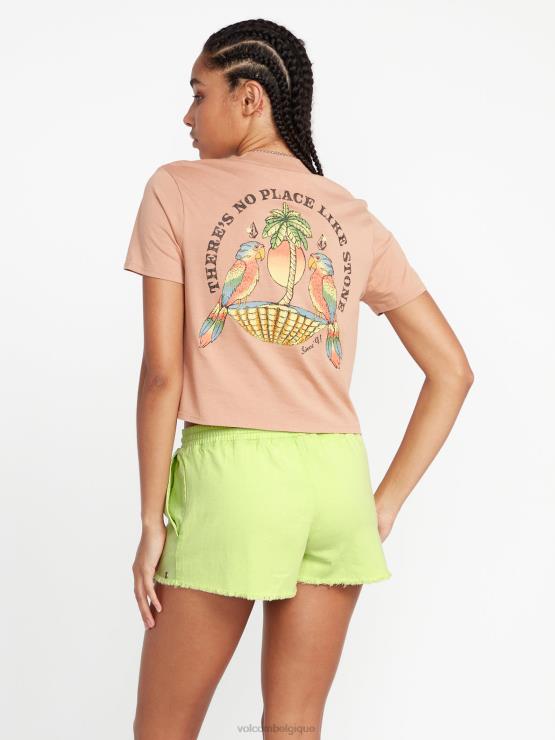 femmes Volcom île verte short en pierre strutin ZJ48F944