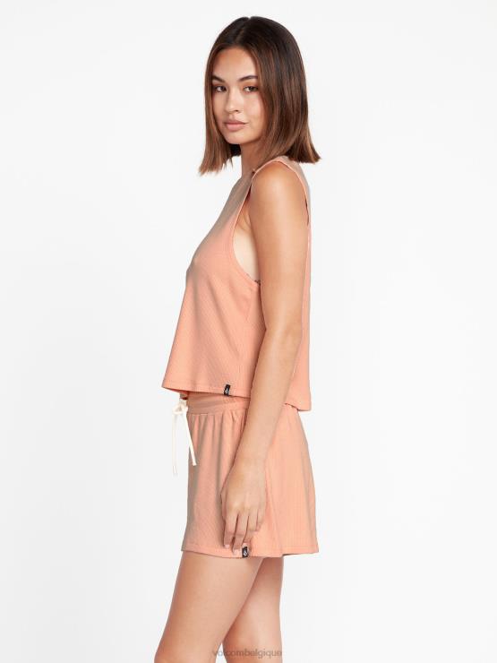 femmes Volcom melon vécu dans un short thermique lounge ZJ48F950