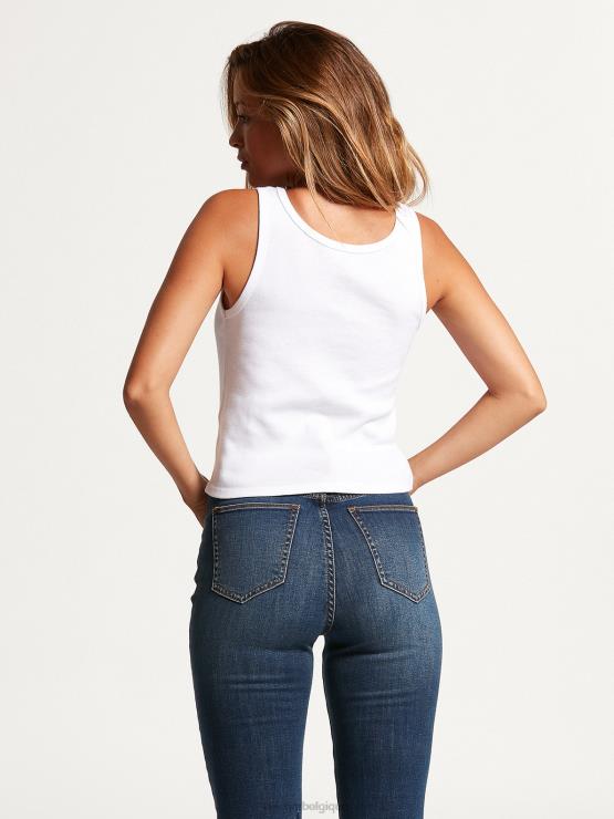 femmes Volcom blanc un de chaque réservoir de bébé ZJ48F829