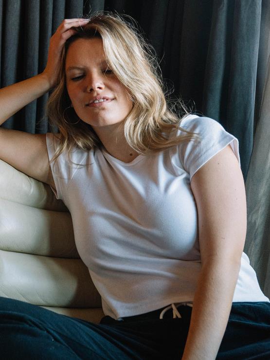 femmes Volcom blanc un de chaque t-shirt à manches courtes pour bébé ZJ48F825