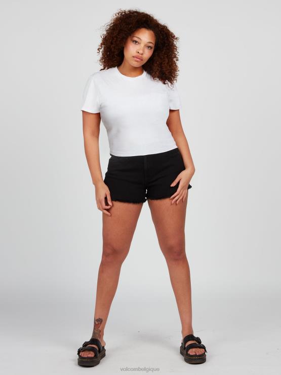 femmes Volcom blanc un de chaque t-shirt à manches courtes pour bébé ZJ48F825