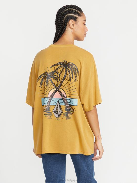 femmes Volcom dijon mes gars t-shirt à manches courtes ZJ48F781