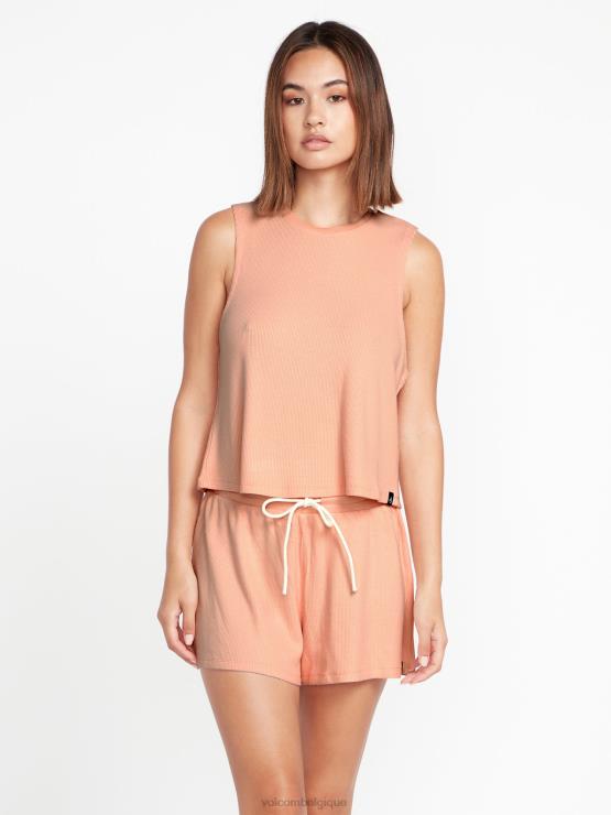 femmes Volcom melon habité en réservoir thermique extérieur ZJ48F819