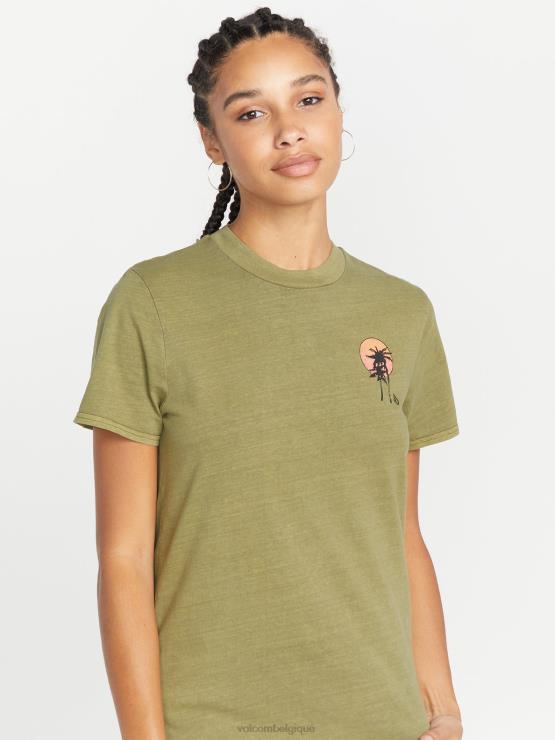 femmes Volcom mousse enfermez-le t-shirt à manches courtes ZJ48F784