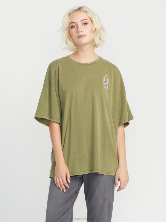 femmes Volcom mousse mes gars t-shirt à manches courtes ZJ48F789