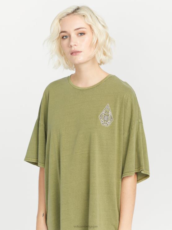 femmes Volcom mousse mes gars t-shirt à manches courtes ZJ48F789