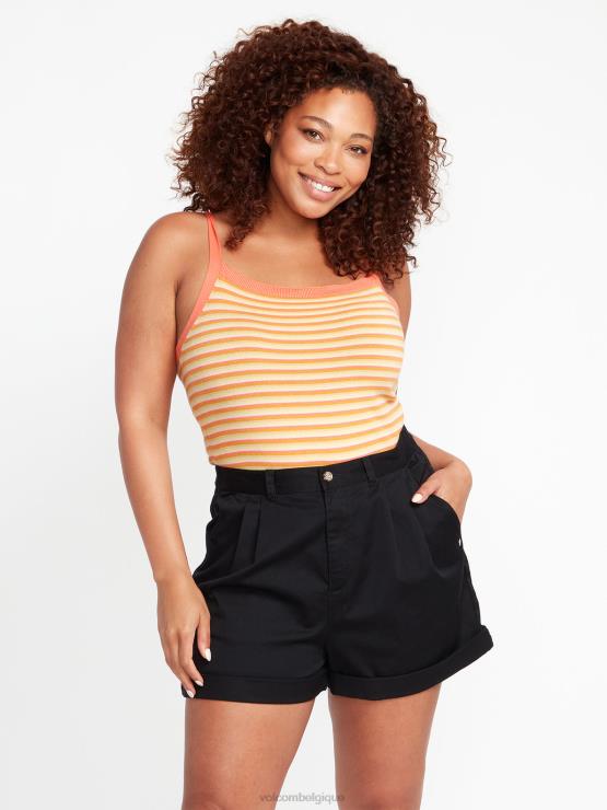 femmes Volcom multi la rayure est un débardeur ZJ48F811