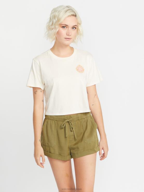 femmes Volcom nuage t-shirt à manches courtes enternet ZJ48F796