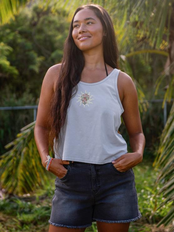 femmes Volcom rayon de lune au réservoir de la banque ZJ48F813