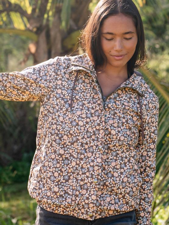 femmes Volcom gris ardoise veste en pierre ennemie ZJ48F896