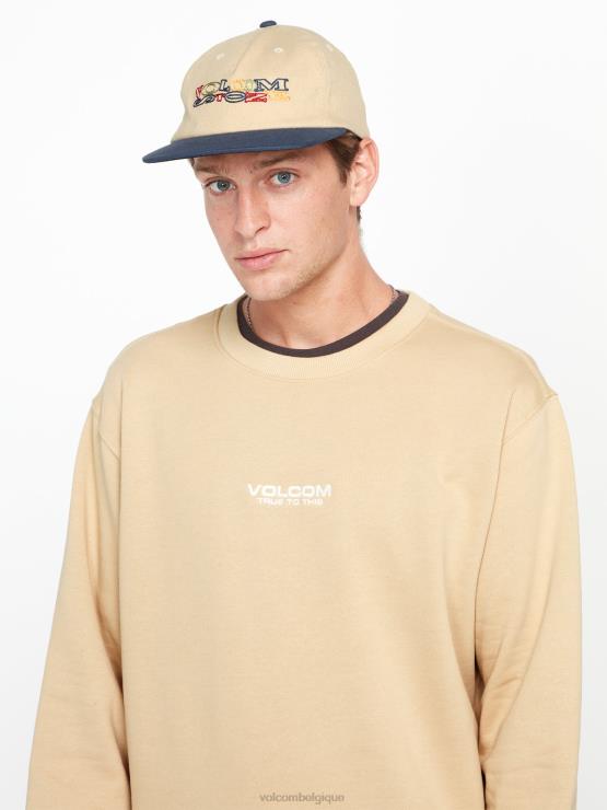 Hommes Volcom amande chapeau de pierre alphabet ZJ48F379