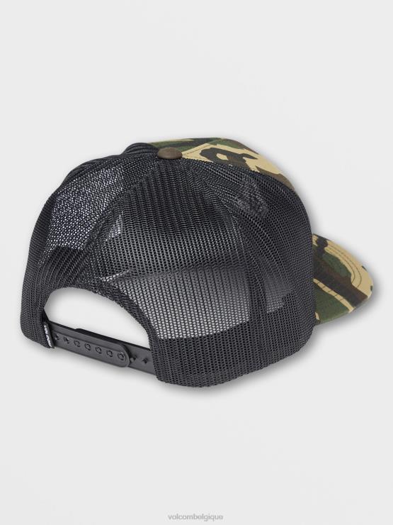 Hommes Volcom camouflage chapeau de fromage en pierre pleine ZJ48F367