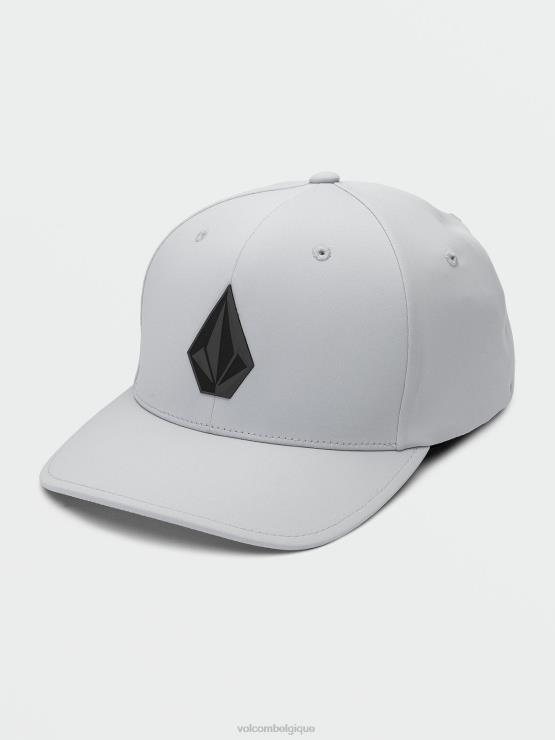 Hommes Volcom gris tour chapeau delta flexfit stone tech ZJ48F368