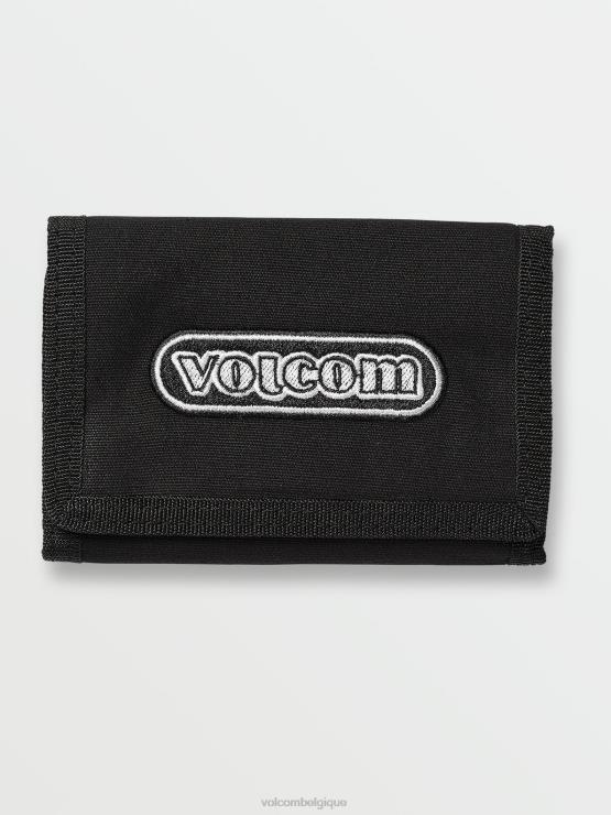 Hommes Volcom noir quatre-vingt-quinze à trois volets ZJ48F428