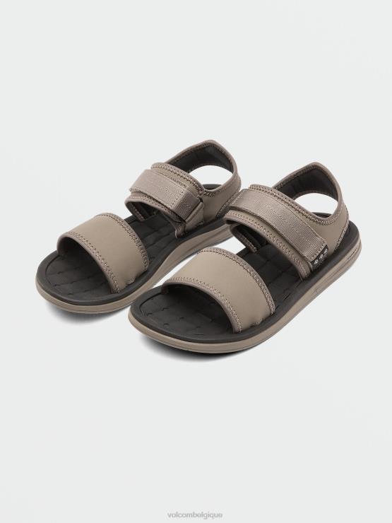 Hommes Volcom kaki v.co draft sandales de sport ZJ48F617