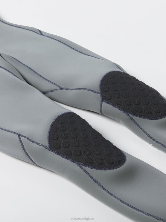 Hommes Volcom bleu cruzer combinaison intégrale modulateur 3/2mm chest zip ZJ48F645