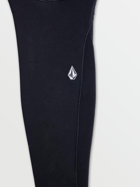 Hommes Volcom noir modulateur 4/3mm combinaison Chestzip à capuche ZJ48F639