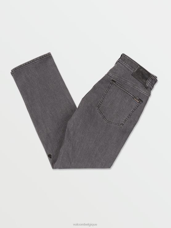 Hommes Volcom gris enzyme facile pantalon en jean solveur ZJ48F356