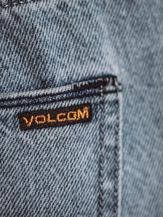 Hommes Volcom indigo sableux pantalon en jean vorta ZJ48F342